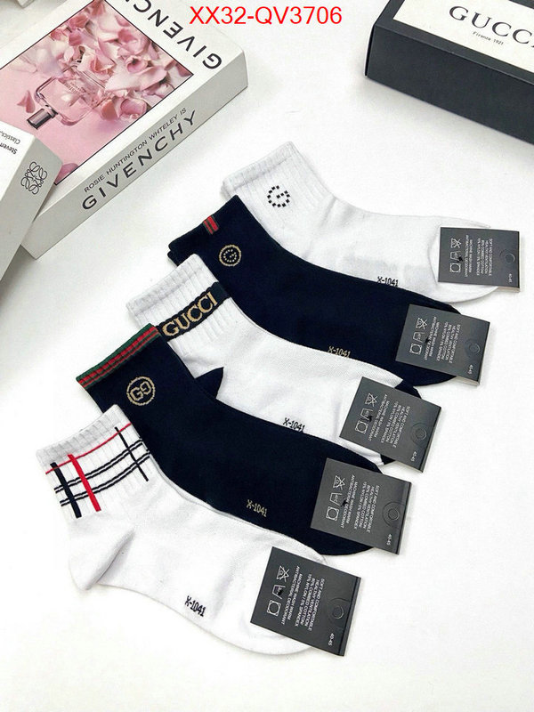 Sock-Gucci where to buy the best replica ID: QV3706 $: 32USD