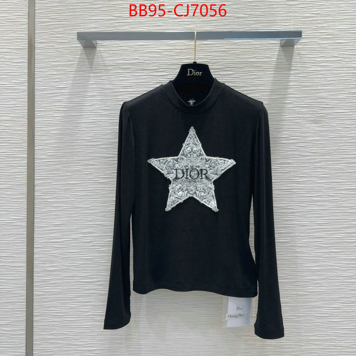 Clothing-Dior brand designer replica ID: CJ7056 $: 95USD