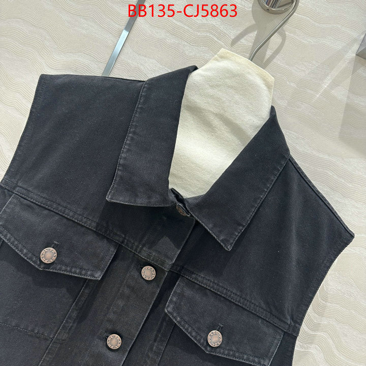 Clothing-Prada 2024 perfect replica designer ID: CJ5863 $: 135USD