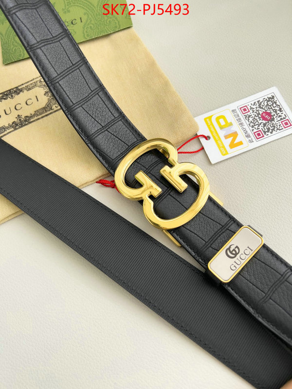 Belts-Gucci how to buy replcia ID: PJ5493 $: 72USD