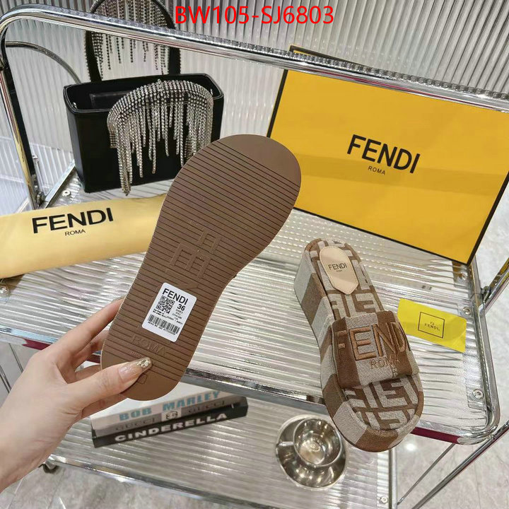 Women Shoes-Fendi 1:1 replica ID: SJ6803 $: 105USD