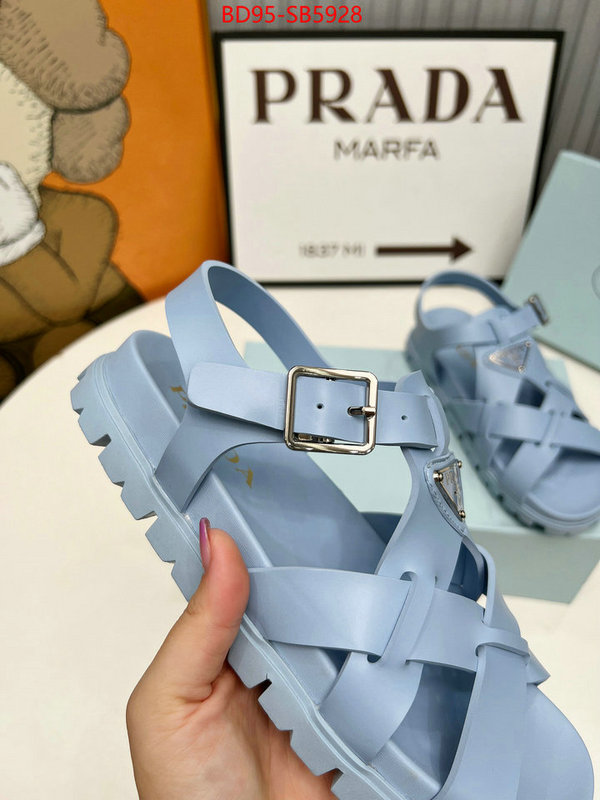 Women Shoes-Prada found replica ID: SB5928 $: 95USD