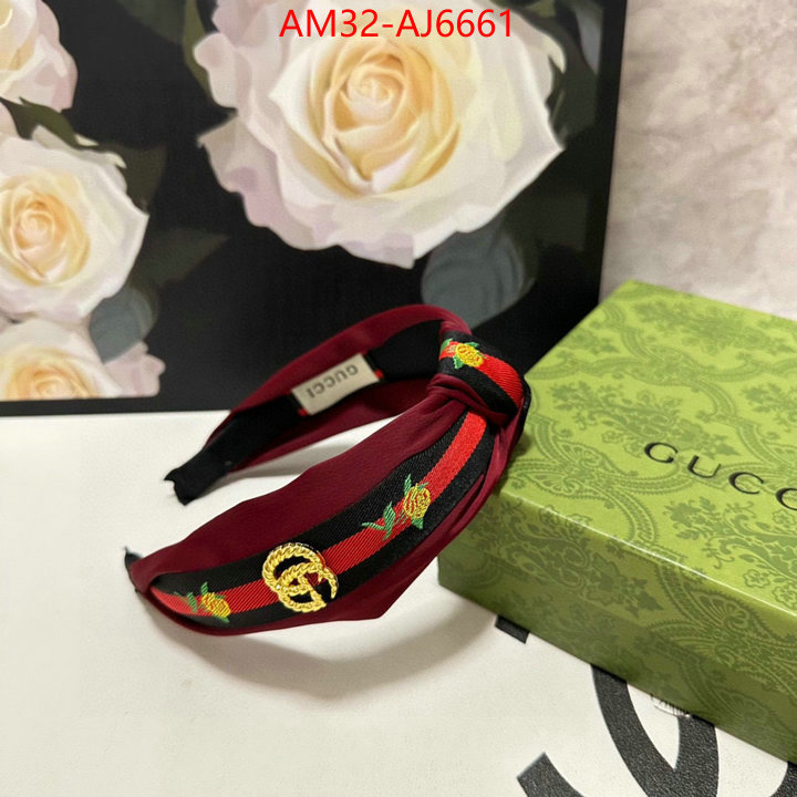 Hair band-Gucci shop cheap high quality 1:1 replica ID: AJ6661 $: 32USD