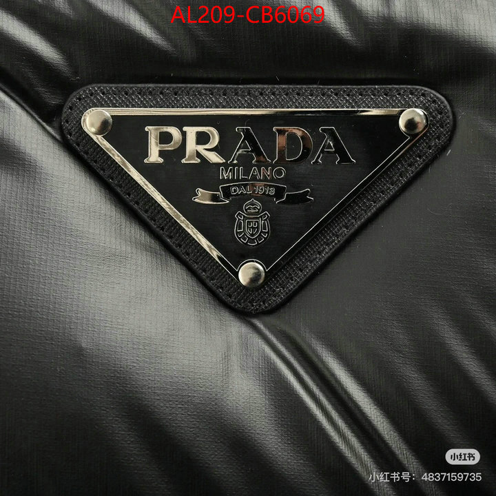 Down jacket Women-Prada replica designer ID: CB6069 $: 209USD