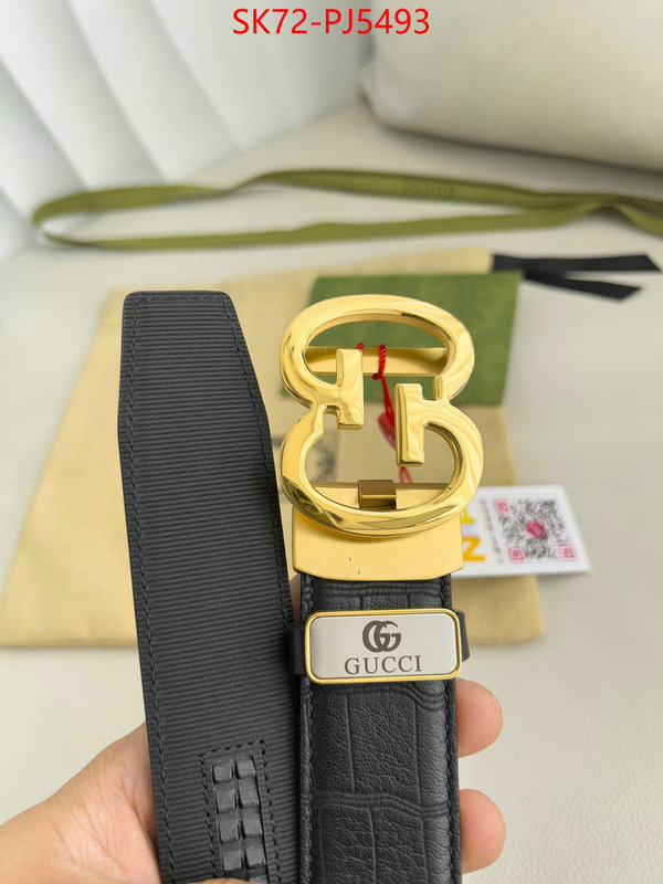 Belts-Gucci how to buy replcia ID: PJ5493 $: 72USD