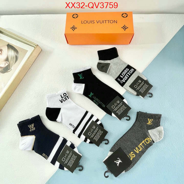 Sock-LV buy cheap replica ID: QV3759 $: 32USD