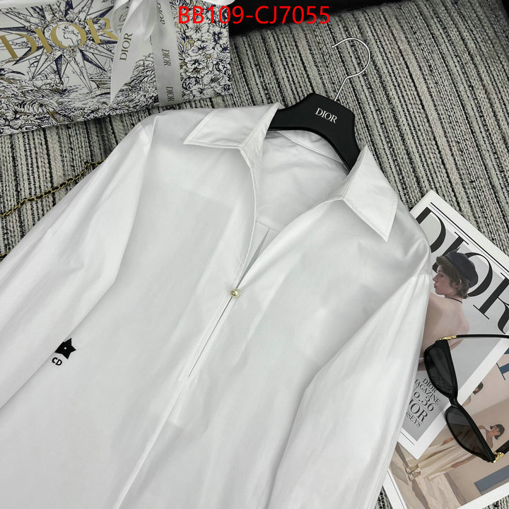 Clothing-Dior where to buy fakes ID: CJ7055 $: 109USD