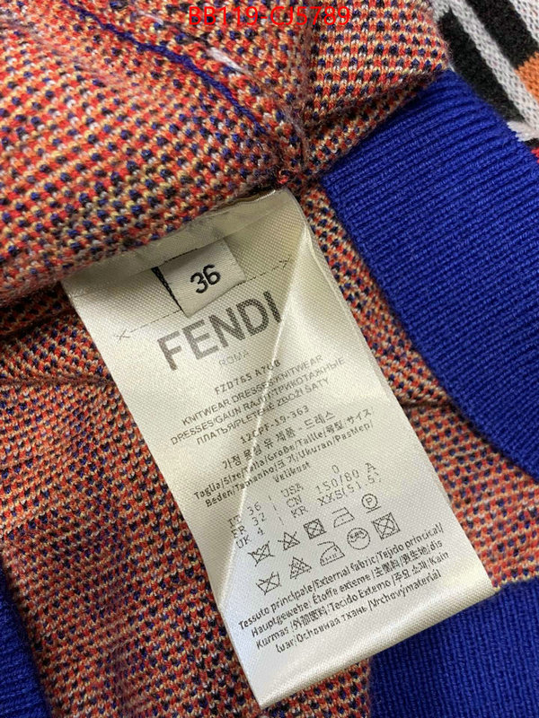 Clothing-Fendi what is a counter quality ID: CJ5789 $: 119USD