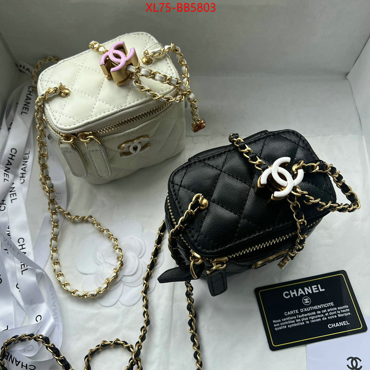 Chanel Bags(4A)-Vanity designer 1:1 replica ID: BB5803 $: 75USD,