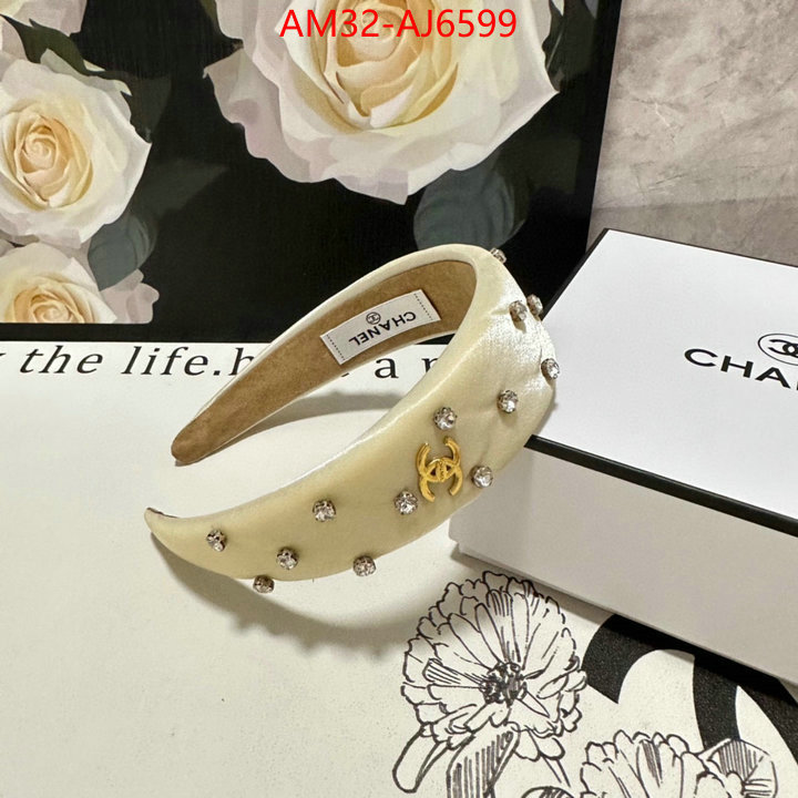 Hair band-Chanel store ID: AJ6599 $: 32USD