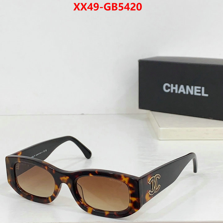 Glasses-Chanel perfect quality designer replica ID: GB5420 $: 49USD