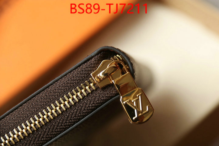 LV Bags(TOP)-Wallet aaaaa+ class replica ID: TJ7211 $: 89USD,