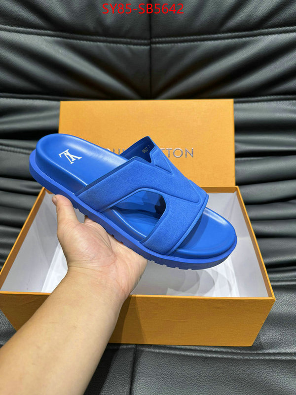 Men Shoes-LV highest quality replica ID: SB5642 $: 85USD