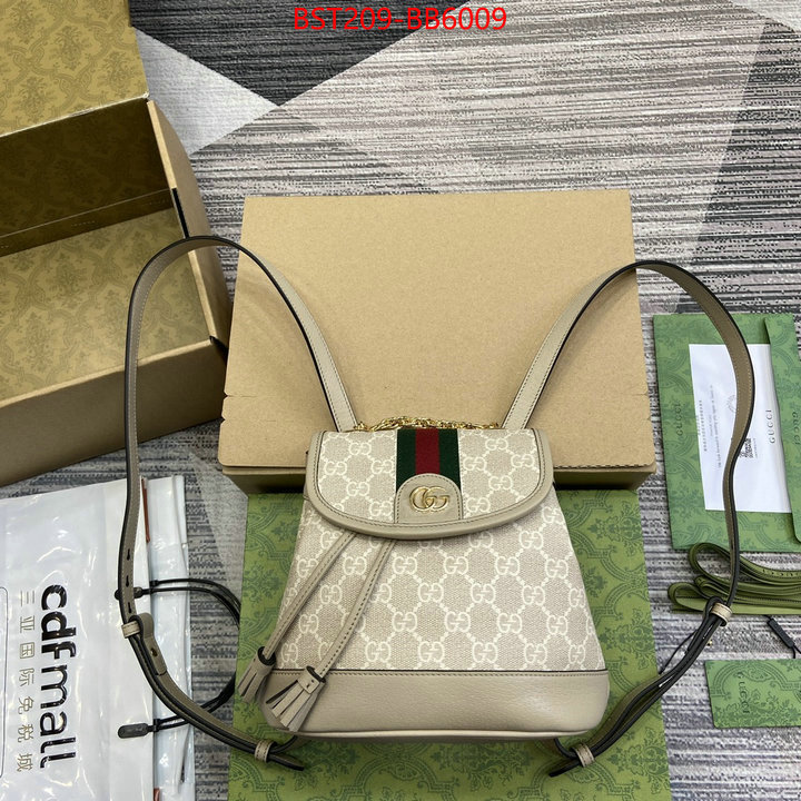 Gucci Bags(TOP)-Backpack- sell online ID: BB6009 $: 209USD,