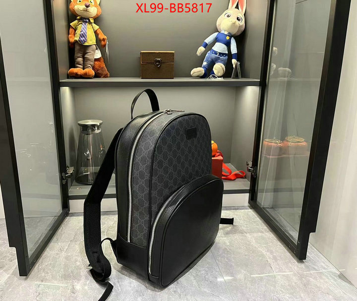 Gucci Bags(4A)-Backpack- top designer replica ID: BB5817 $: 99USD,