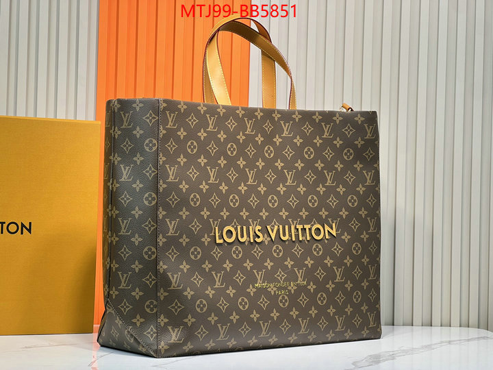 LV Bags(4A)-Handbag Collection- is it illegal to buy ID: BB5851 $: 99USD,