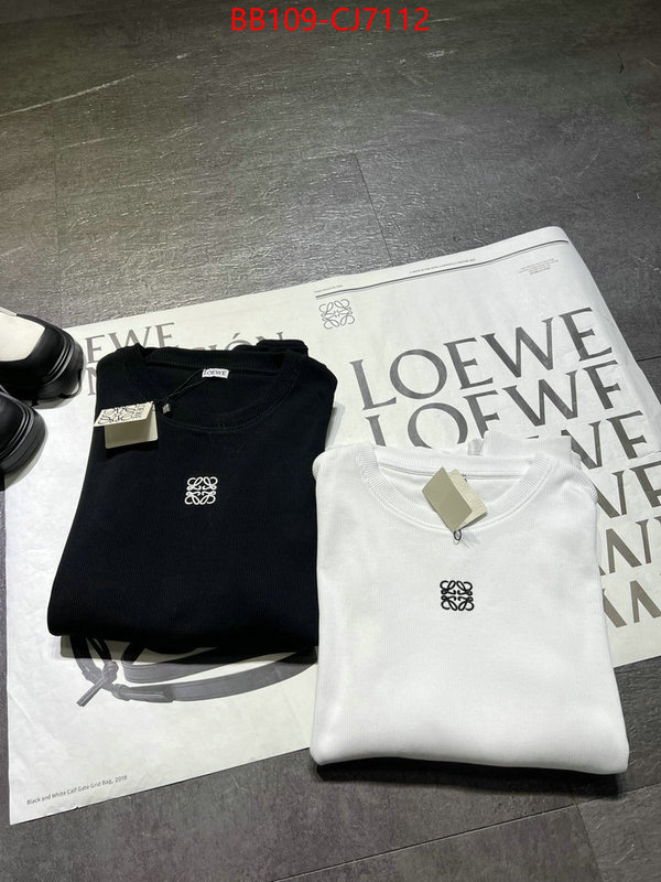 Clothing-Loewe top designer replica ID: CJ7112 $: 109USD