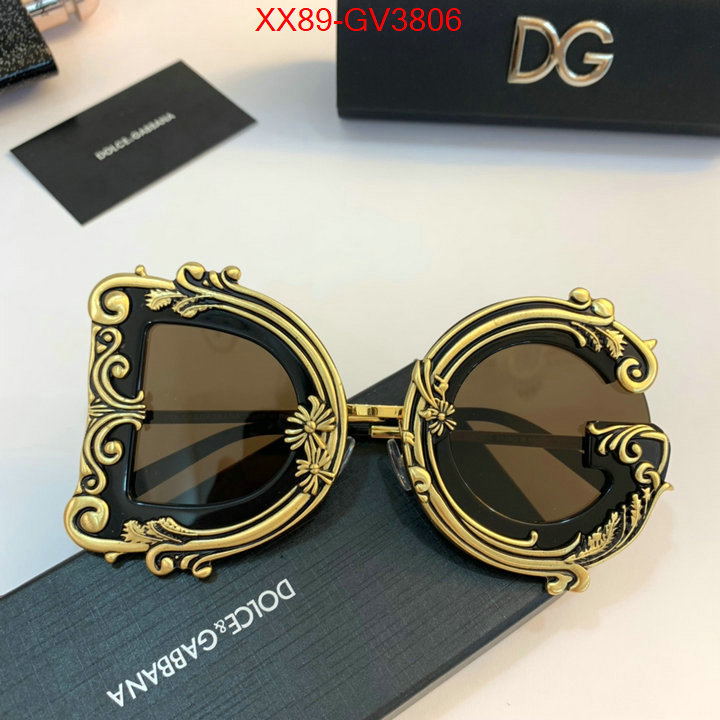 Glasses-DG top quality fake ID: GV3806 $: 89USD