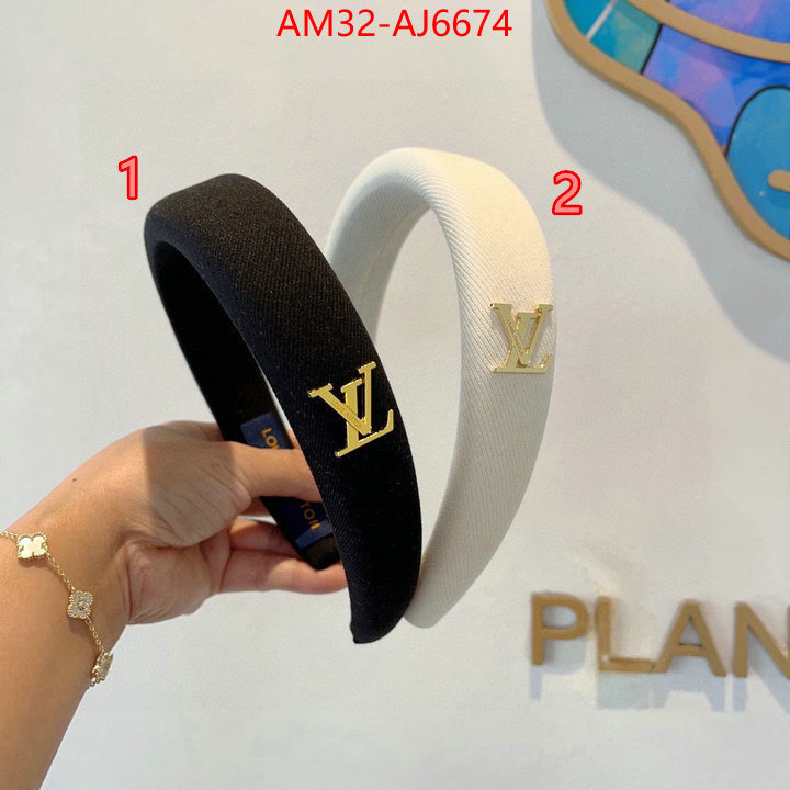 Hair band-LV new designer replica ID: AJ6674 $: 32USD