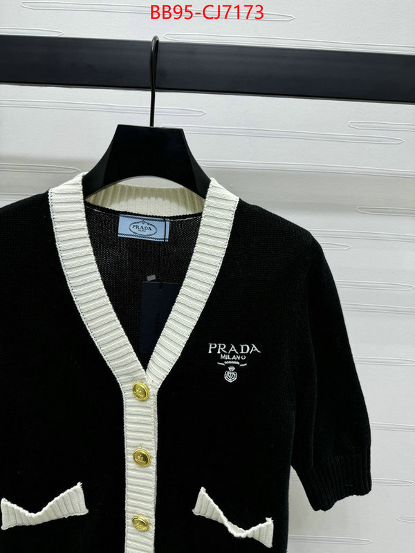 Clothing-Prada how to find replica shop ID: CJ7173 $: 95USD