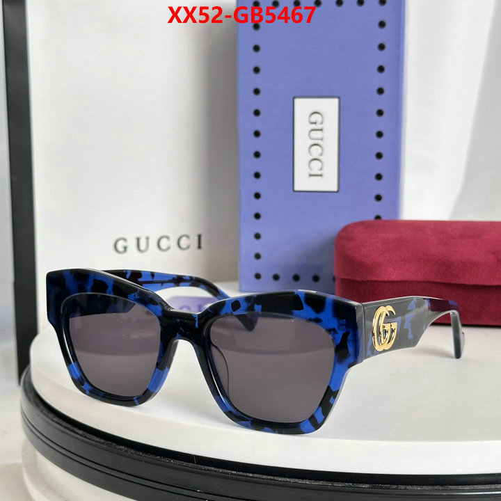 Glasses-Gucci fashion designer ID: GB5467 $: 52USD