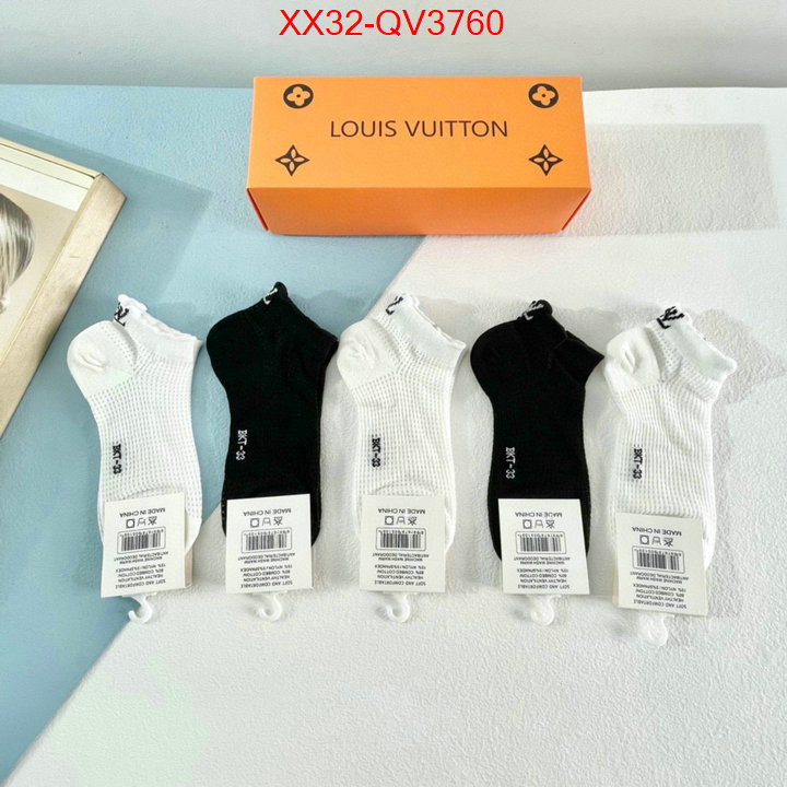 Sock-LV high quality designer replica ID: QV3760 $: 32USD