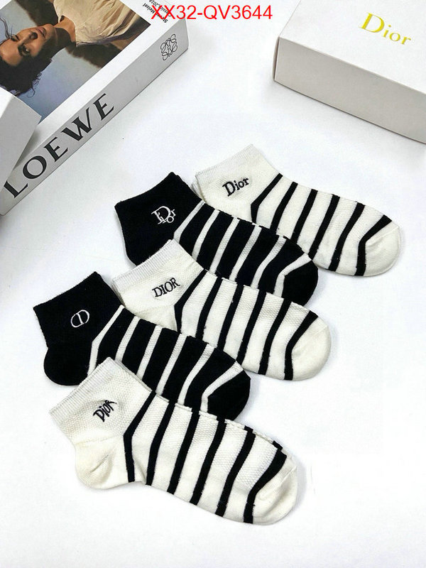 Sock-Dior fake ID: QV3644 $: 32USD