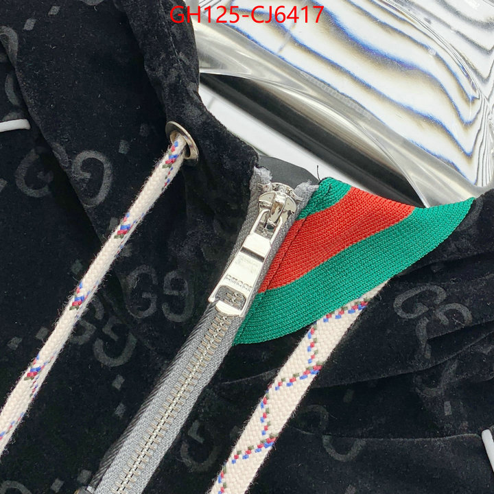 Clothing-Gucci the highest quality fake ID: CJ6417 $: 125USD