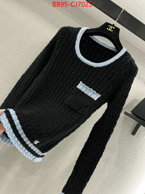 Clothing-Chanel the quality replica ID: CJ7025 $: 95USD