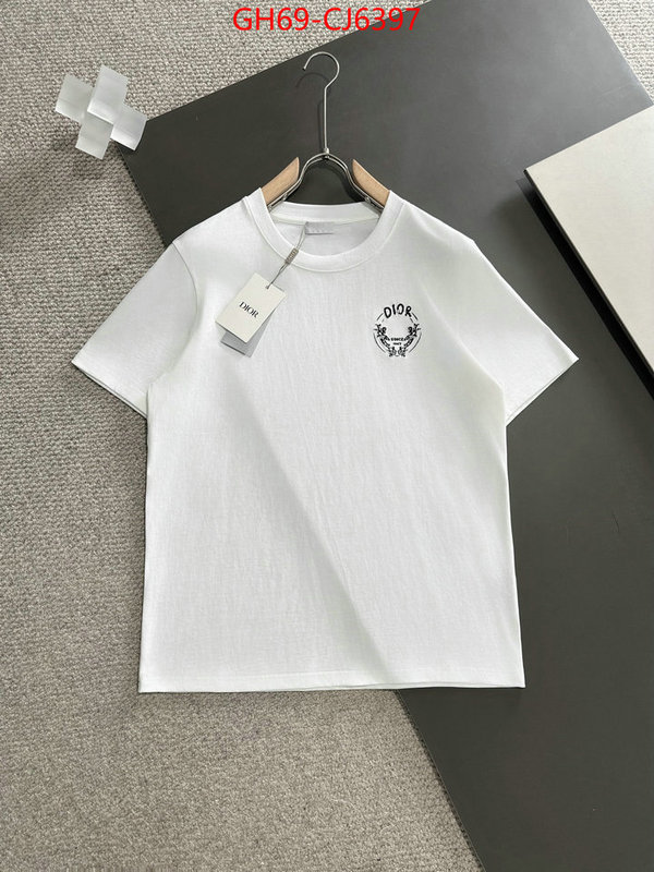 Clothing-Dior wholesale replica shop ID: CJ6397 $: 69USD