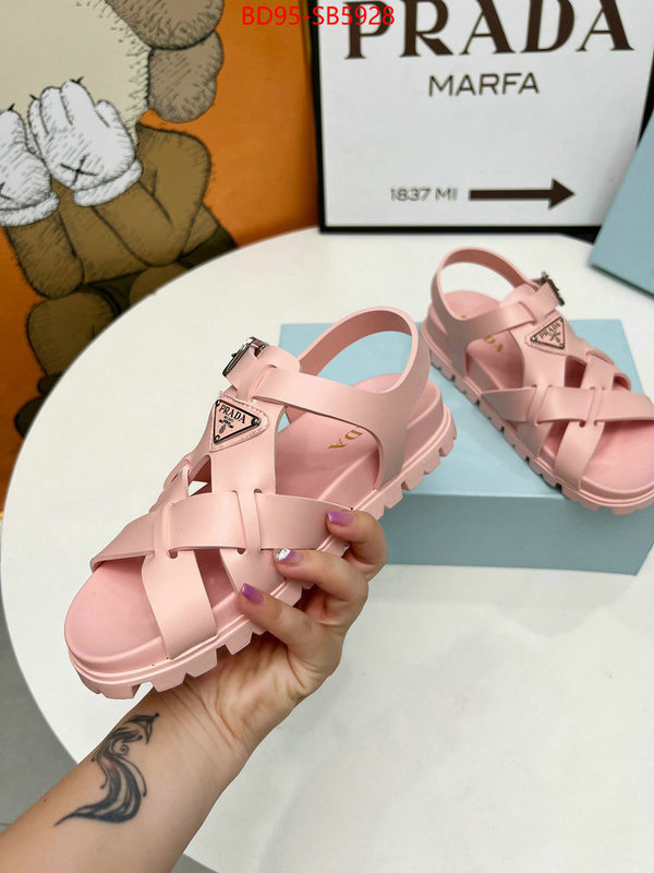 Women Shoes-Prada found replica ID: SB5928 $: 95USD