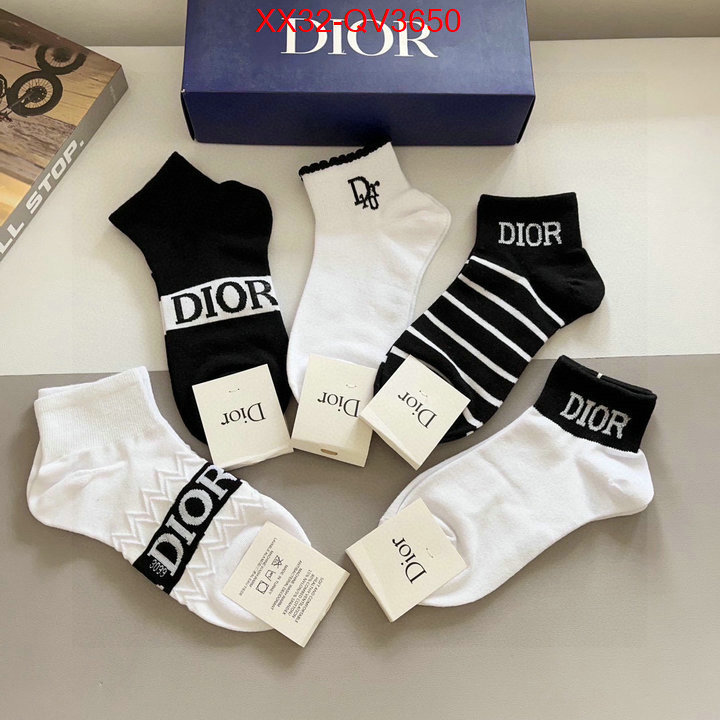 Sock-Dior buy high quality cheap hot replica ID: QV3650 $: 32USD