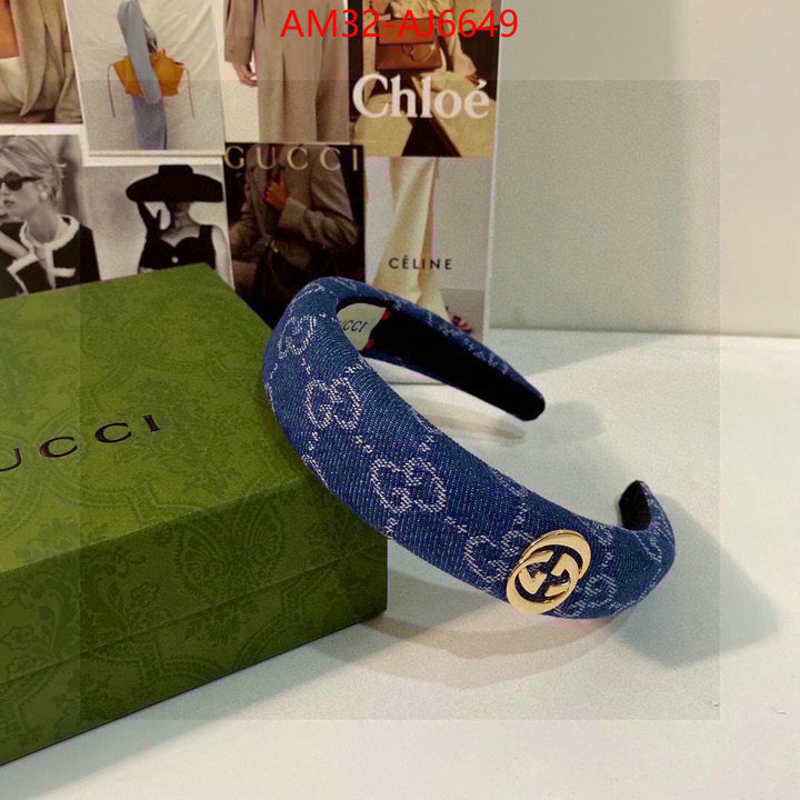 Hair band-Gucci replica best ID: AJ6649 $: 32USD