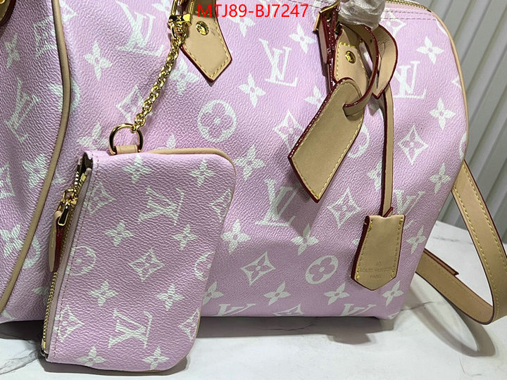 LV Bags(4A)-Speedy- aaaaa replica ID: BJ7247 $: 89USD,