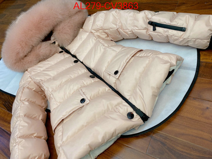 Down jacket Women-Moncler fake ID: CV3863 $: 279USD