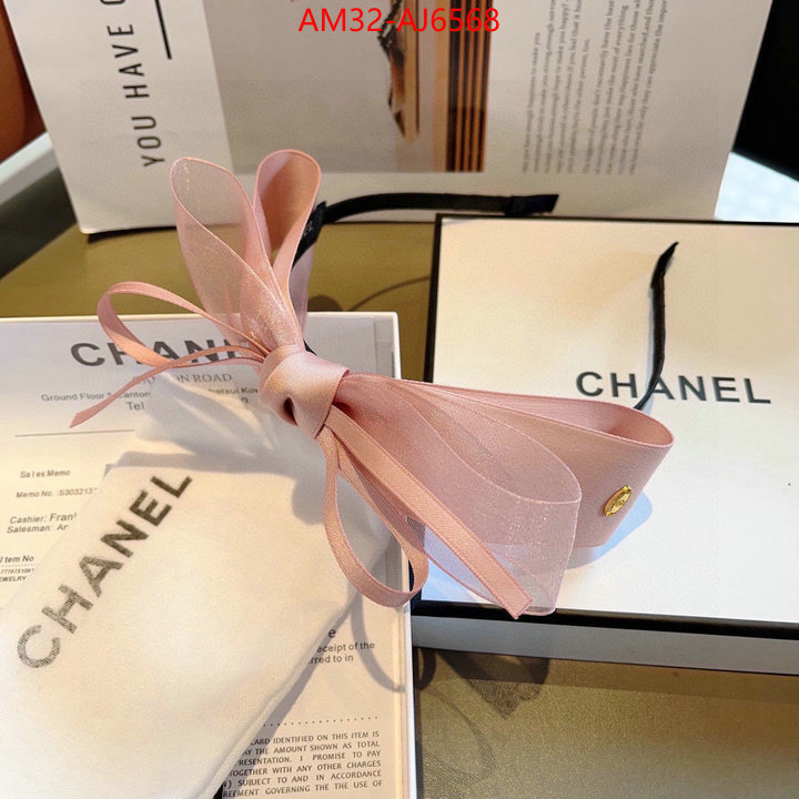 Hair band-Chanel aaaaa quality replica ID: AJ6568 $: 32USD