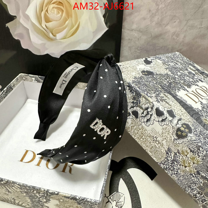 Hair band-Dior high quality ID: AJ6621 $: 32USD