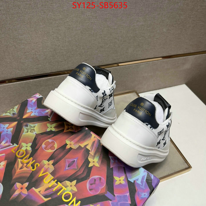 Men Shoes-LV high quality perfect ID: SB5635 $: 125USD