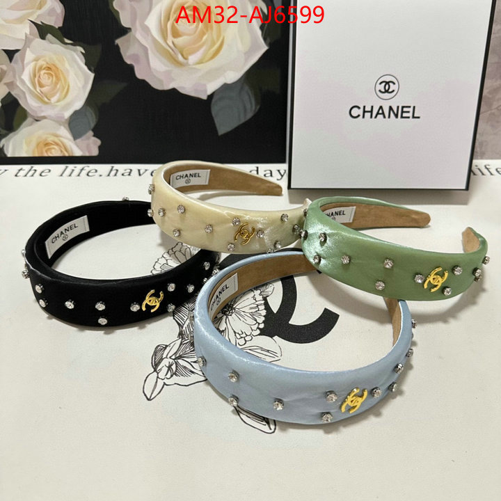 Hair band-Chanel store ID: AJ6599 $: 32USD