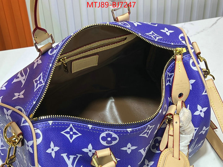 LV Bags(4A)-Speedy- aaaaa replica ID: BJ7247 $: 89USD,