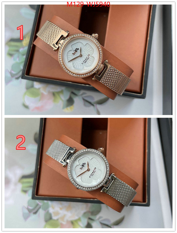 Watch(4A)-Coach exclusive cheap ID: WJ5940 $: 129USD