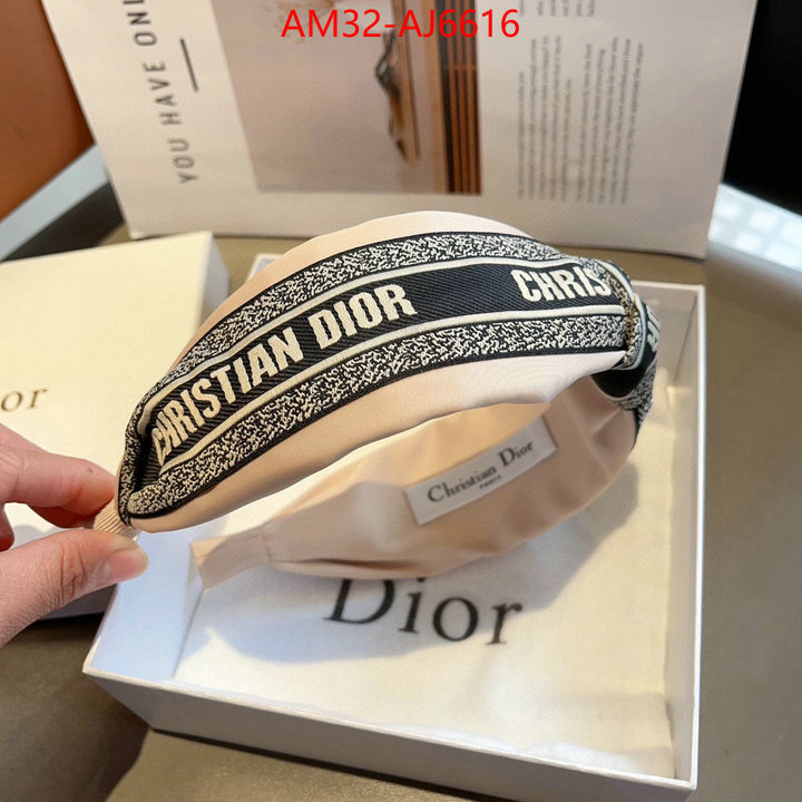 Hair band-Dior knockoff ID: AJ6616 $: 32USD