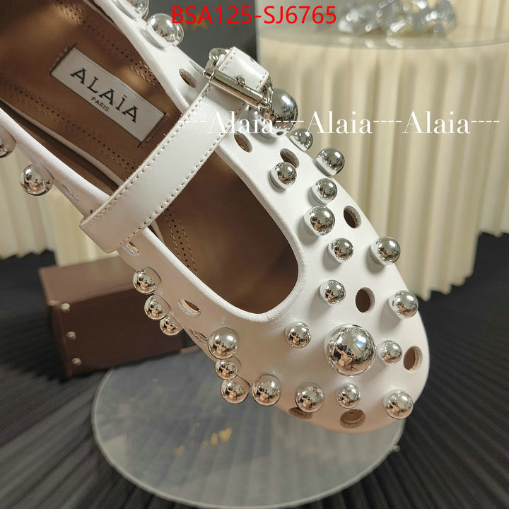 Women Shoes-ALAIA can you buy knockoff ID: SJ6765 $: 125USD