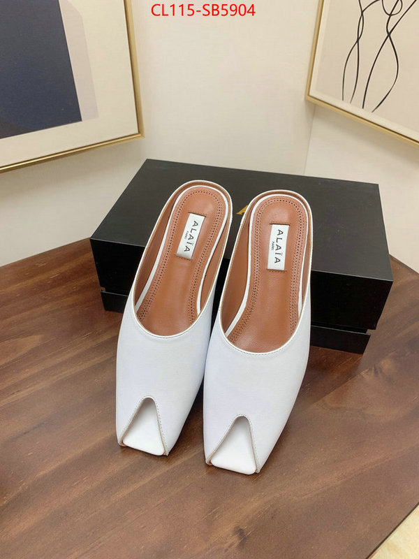 Women Shoes-ALAIA top designer replica ID: SB5904 $: 115USD