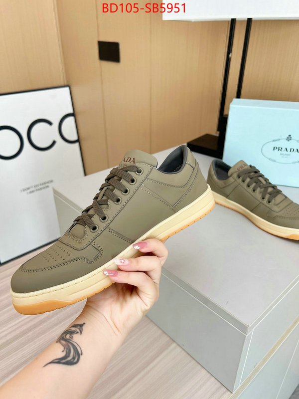 Men shoes-Prada fake aaaaa ID: SB5951 $: 105USD