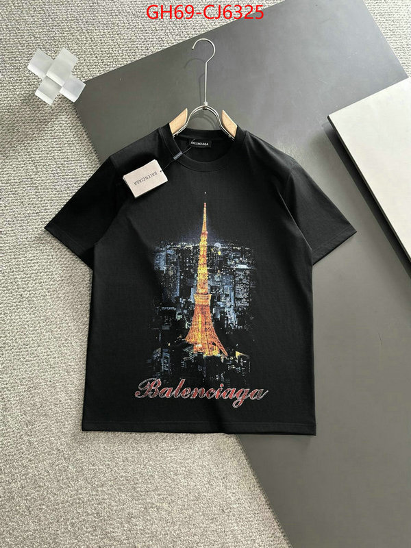 Clothing-Balenciaga wholesale designer shop ID: CJ6325 $: 69USD