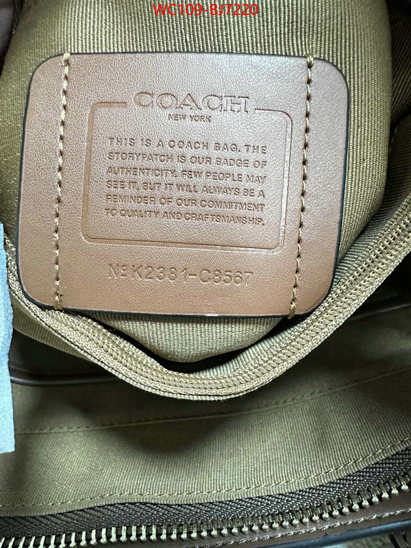 Coach Bags(4A)-Handbag- sale outlet online ID: BJ7220 $: 109USD,