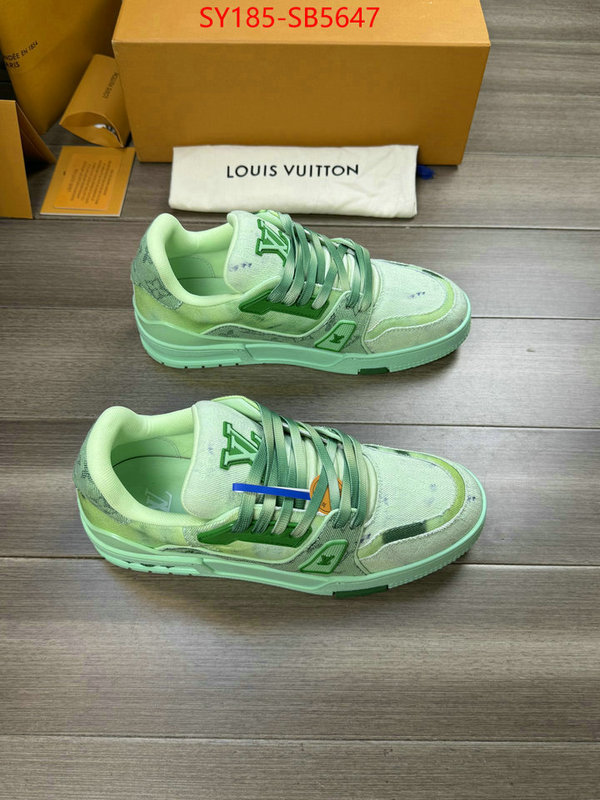 Men Shoes-LV how to start selling replica ID: SB5647 $: 185USD