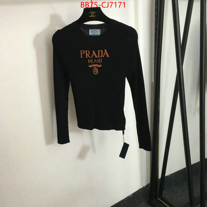 Clothing-Prada replica shop ID: CJ7171 $: 75USD