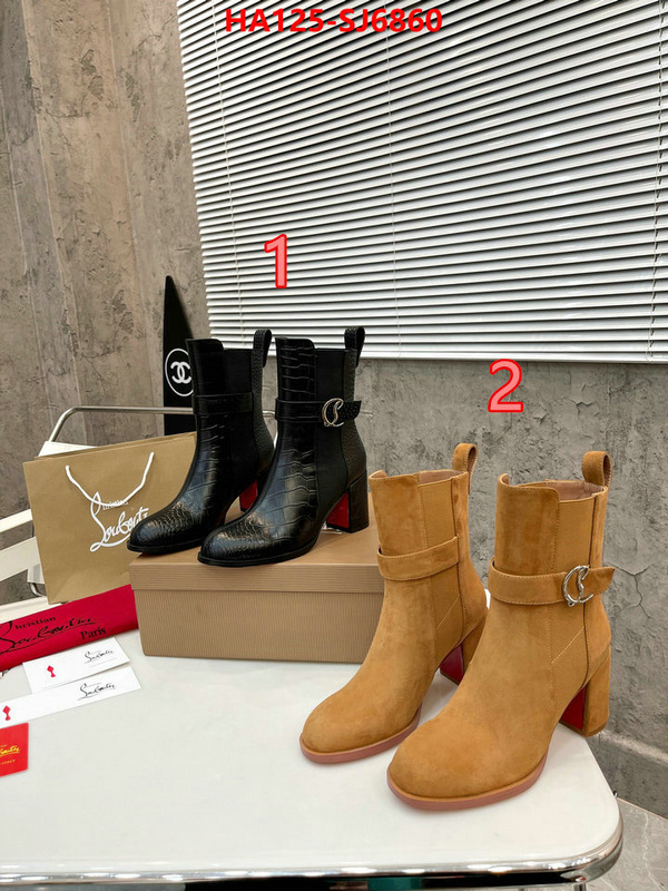 Women Shoes-Boots mirror copy luxury ID: SJ6860 $: 125USD